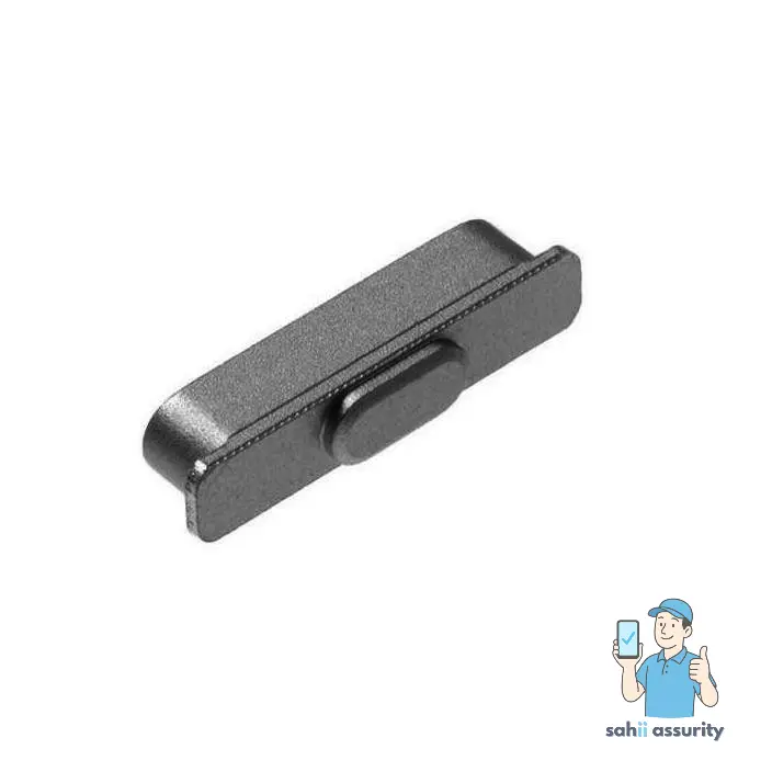 Power Button Outer for Tecno Spark 7 Black